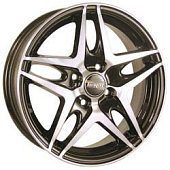 Диски Tech Line 530 6x15 4*98 ET35 DIA58.6 BL Литой купить с бесплатной доставкой в пункты выдачи в Петербурге